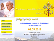 Tablet Screenshot of beatyfikacja.lingwista.org.pl